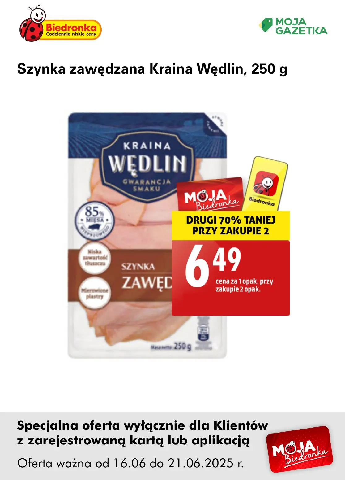 gazetka promocyjna Biedronka Oferta z kartą Moja Biedronka - Strona 13