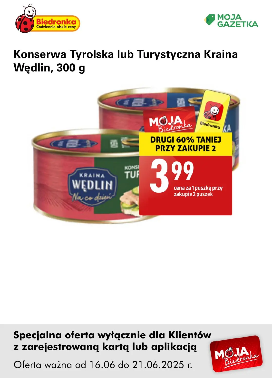 gazetka promocyjna Biedronka Oferta z kartą Moja Biedronka - Strona 16