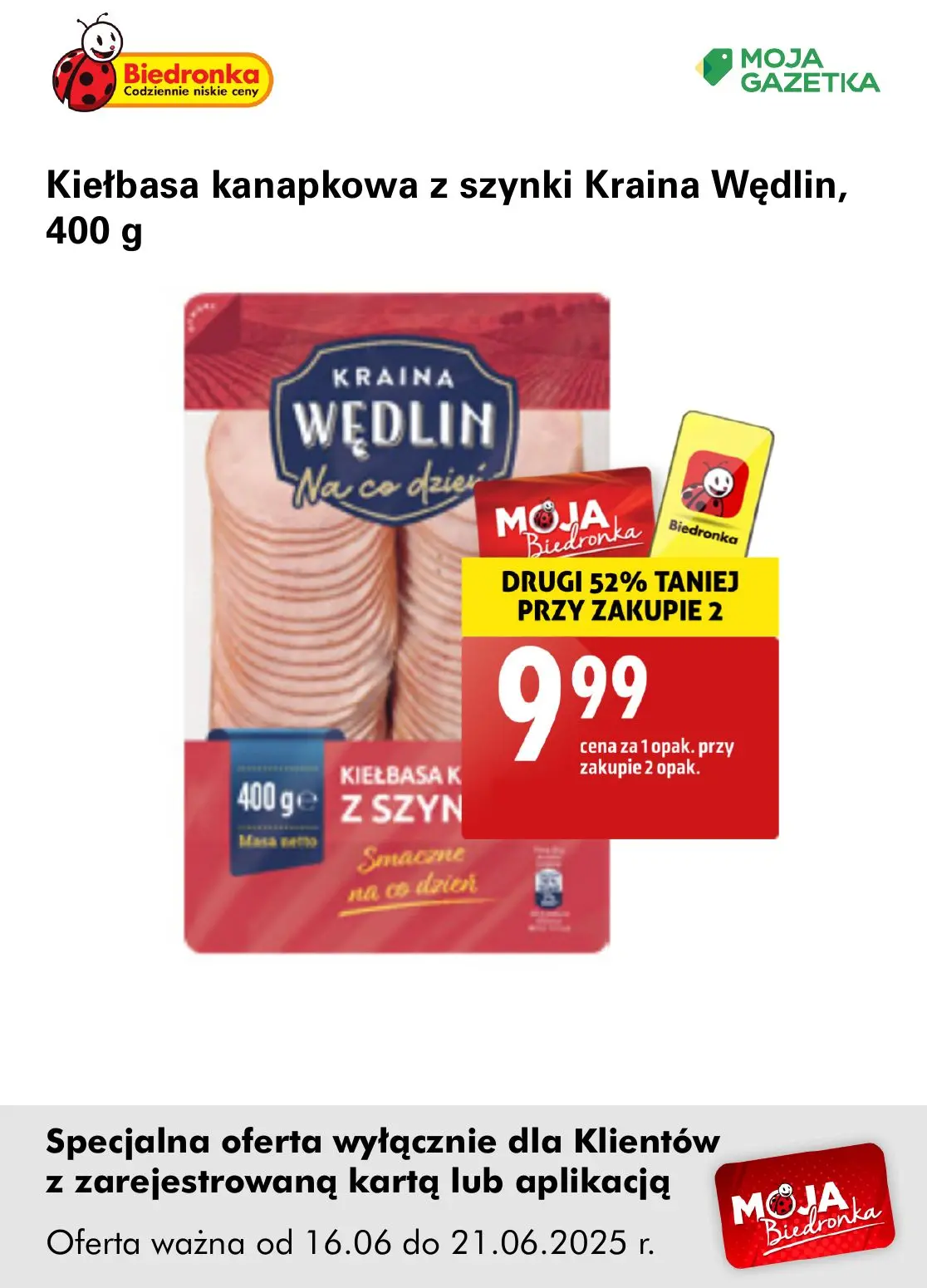 gazetka promocyjna Biedronka Oferta z kartą Moja Biedronka - Strona 17