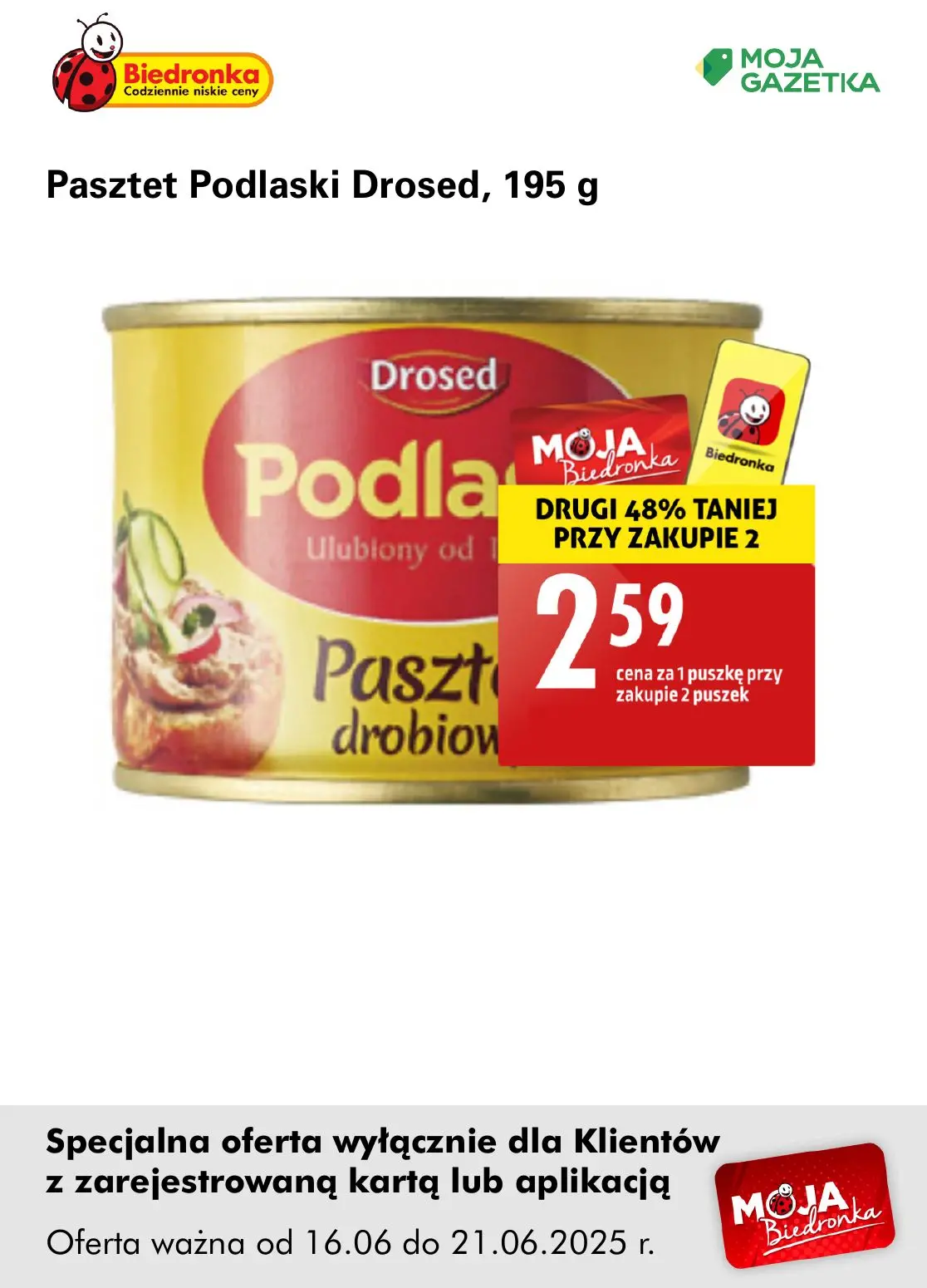 gazetka promocyjna Biedronka Oferta z kartą Moja Biedronka - Strona 18