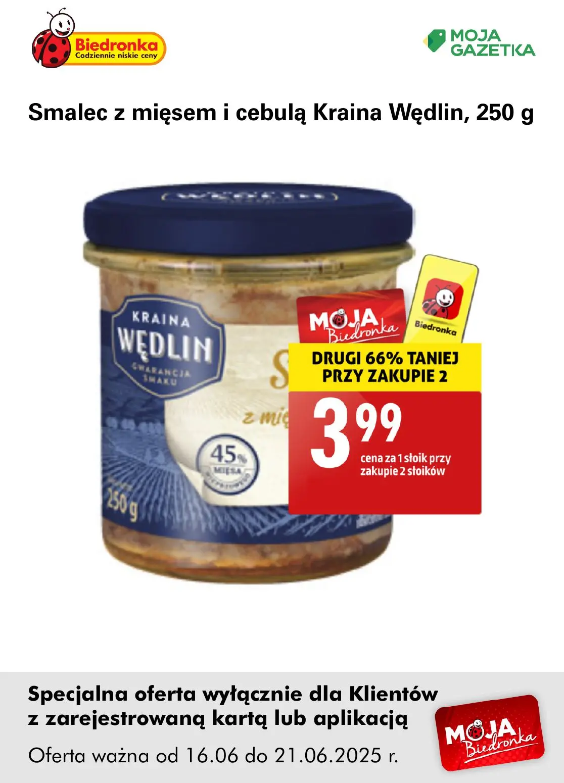 gazetka promocyjna Biedronka Oferta z kartą Moja Biedronka - Strona 19