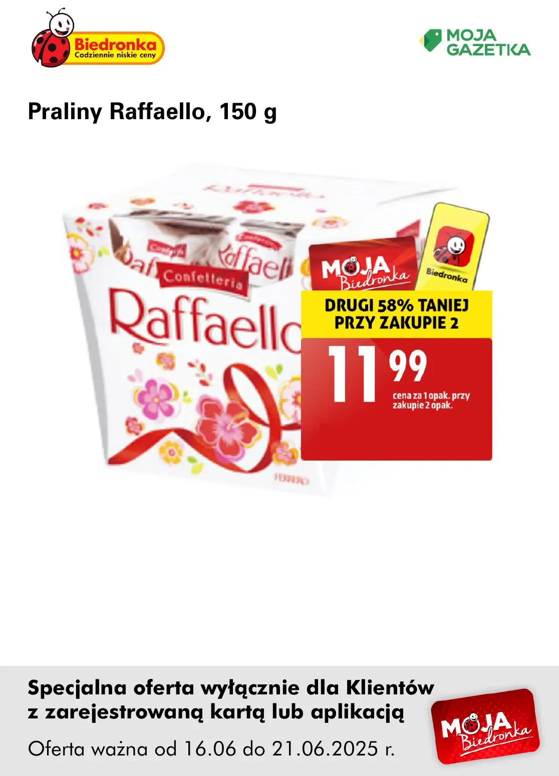 gazetka promocyjna Biedronka Oferta z kartą Moja Biedronka - Strona 21