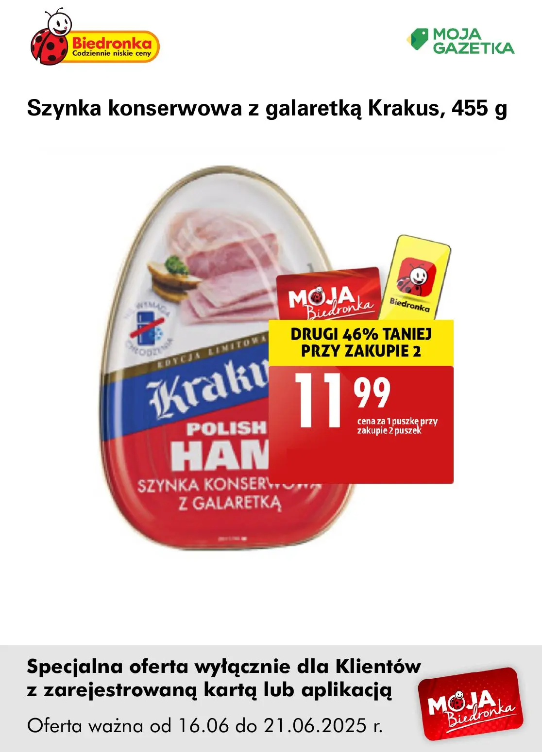 gazetka promocyjna Biedronka Oferta z kartą Moja Biedronka - Strona 23