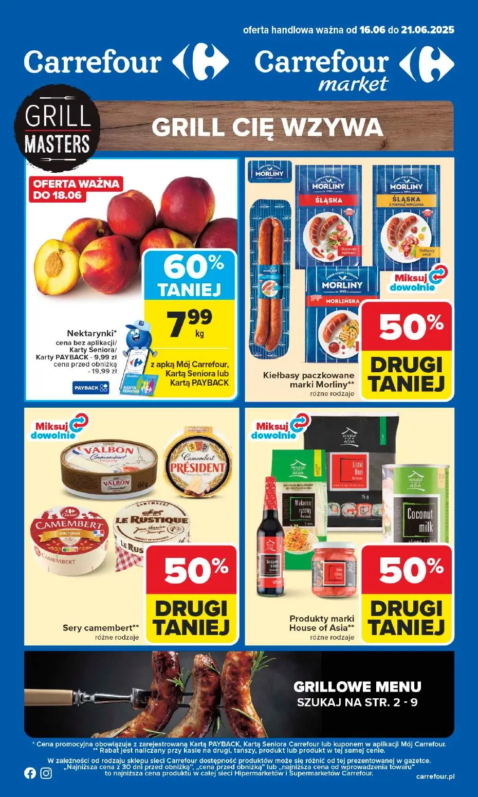gazetka promocyjna Carrefour Grill cię wzywa - Strona 1