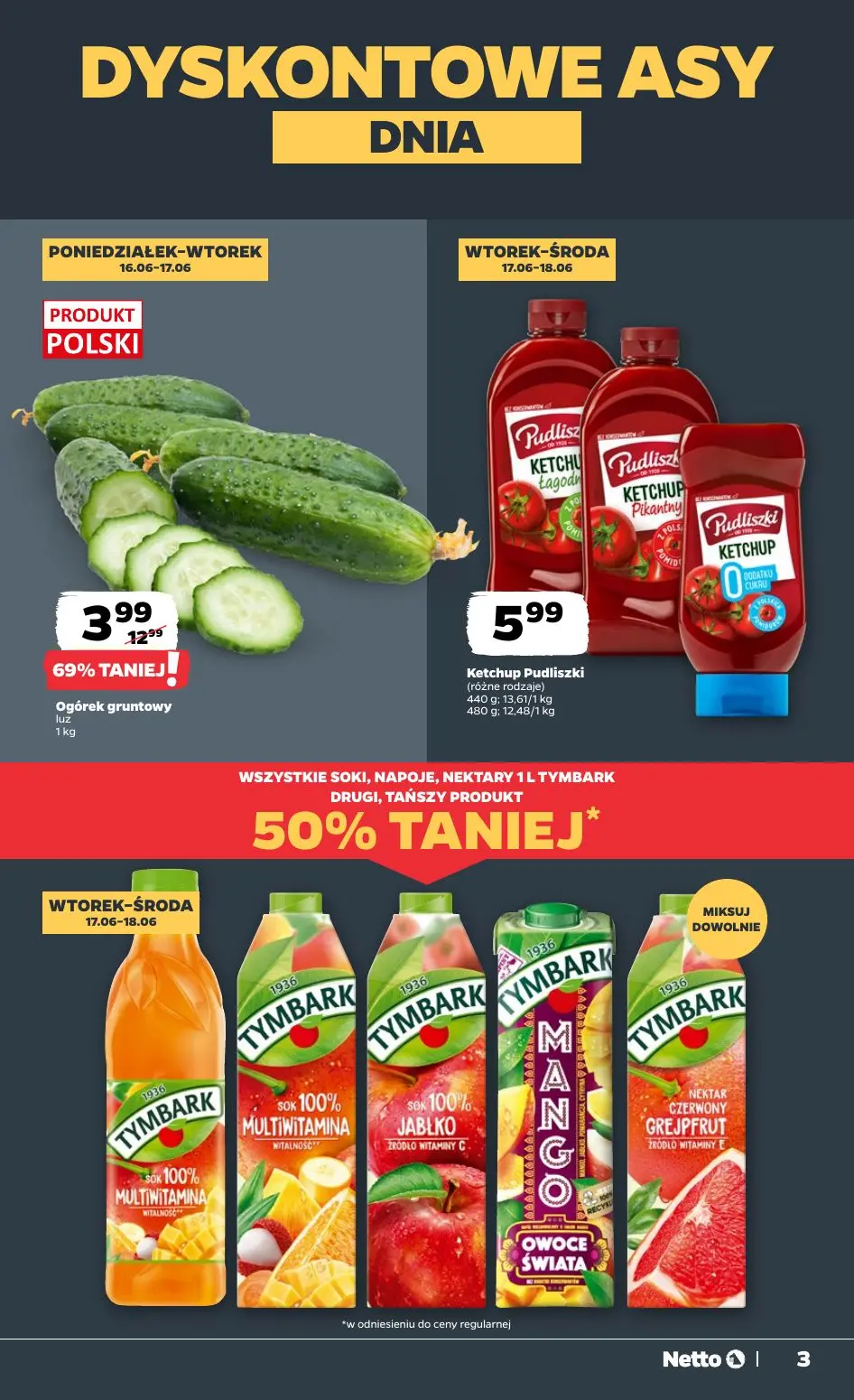 gazetka promocyjna NETTO Oferta od poniedziałku - Strona 3