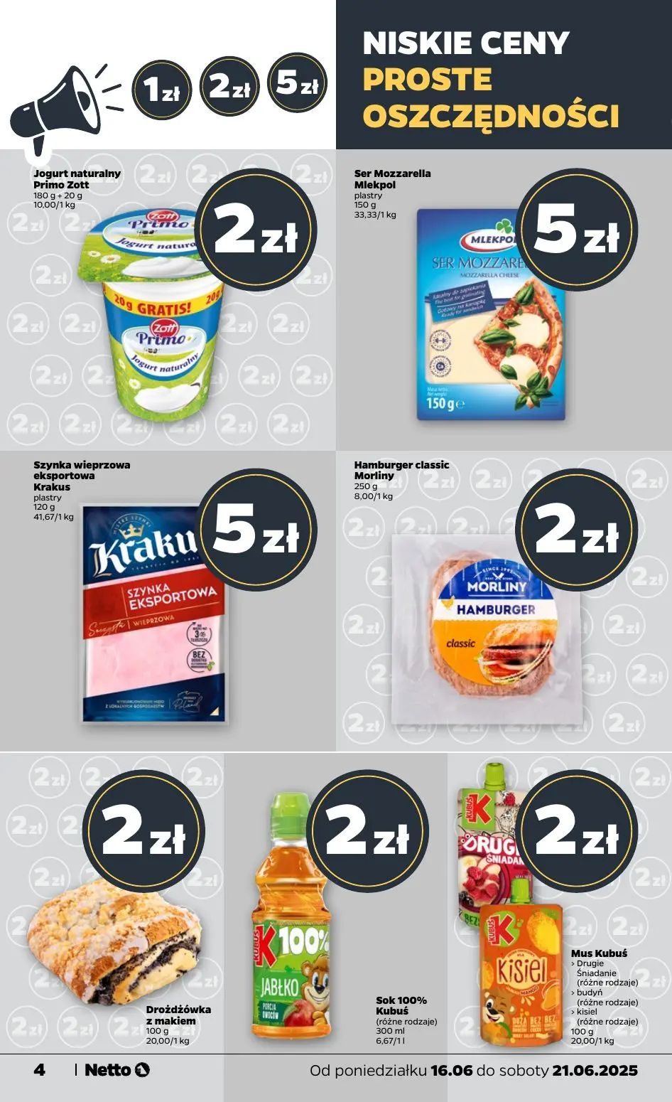 gazetka promocyjna NETTO Oferta od poniedziałku - Strona 4