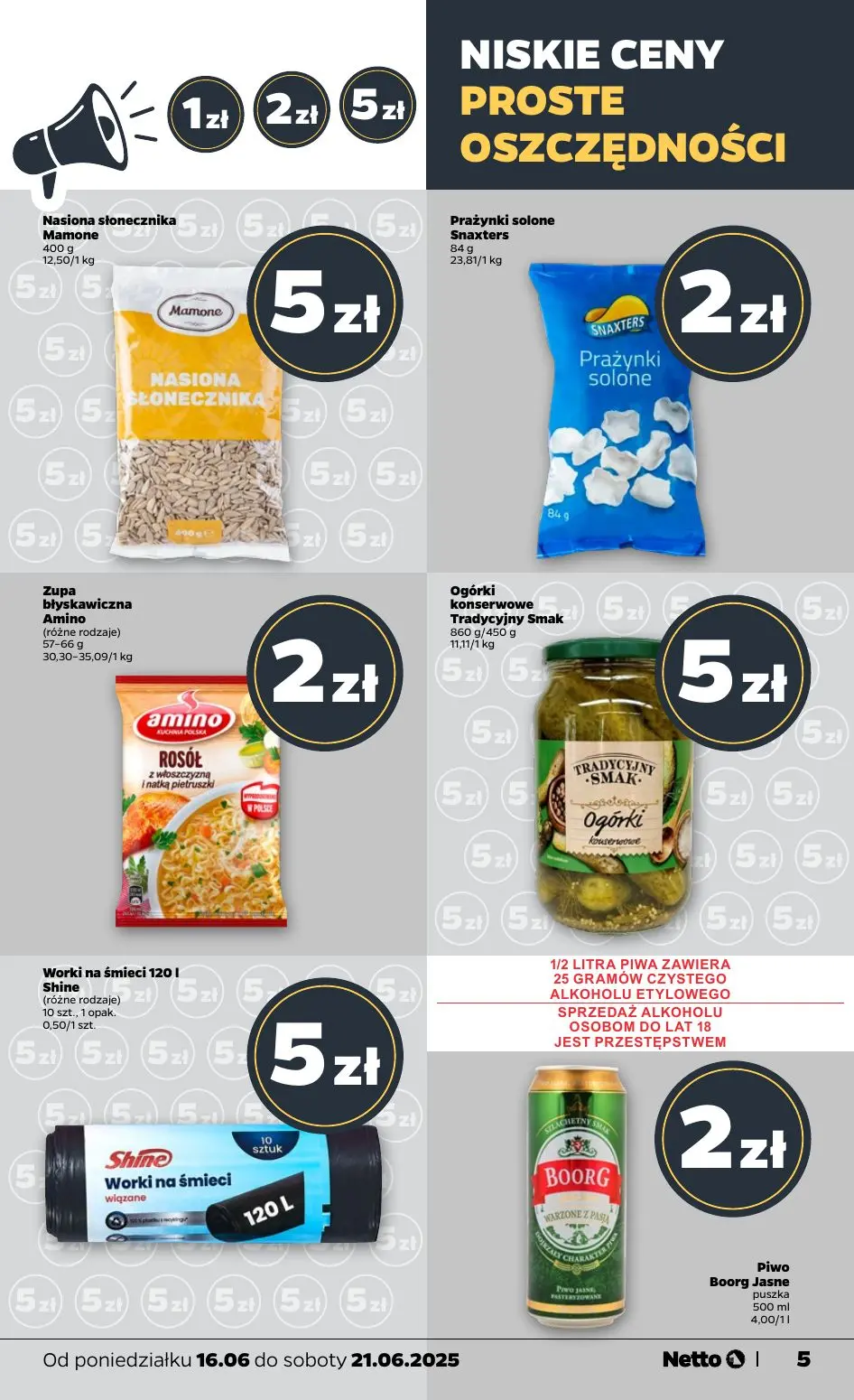 gazetka promocyjna NETTO Oferta od poniedziałku - Strona 5
