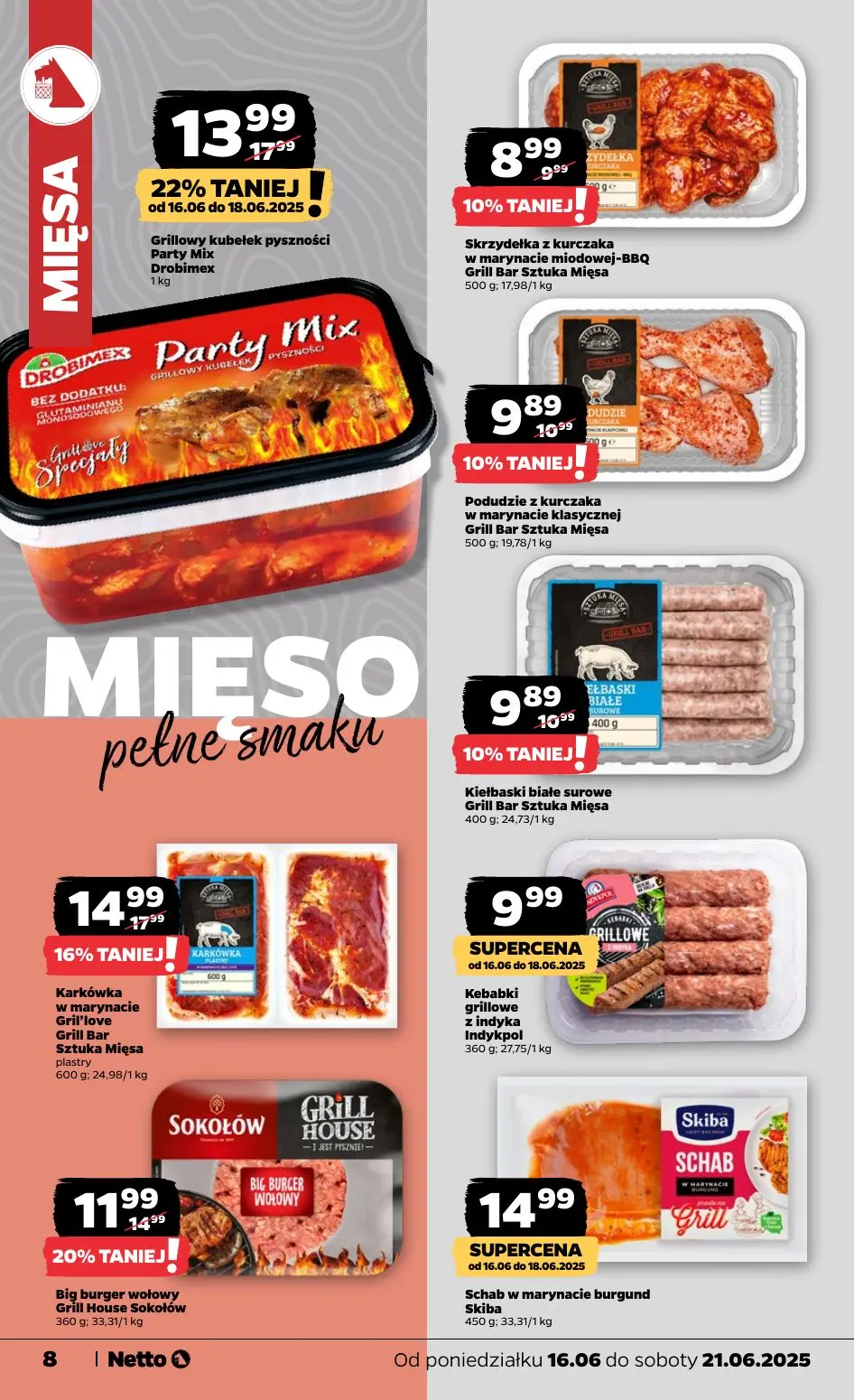gazetka promocyjna NETTO Oferta od poniedziałku - Strona 8