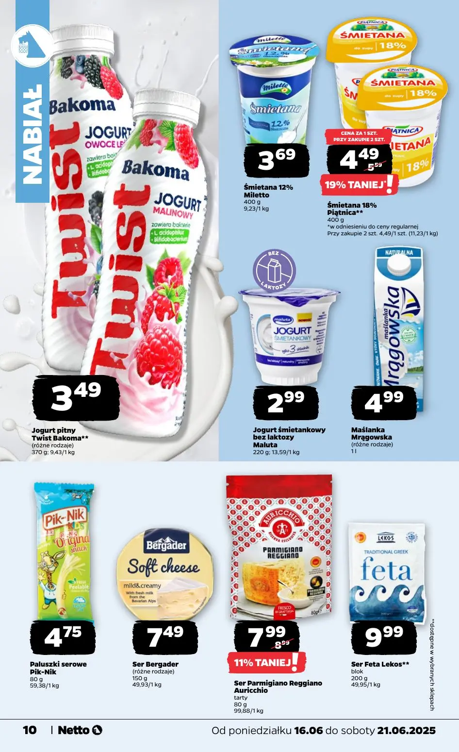 gazetka promocyjna NETTO Oferta od poniedziałku - Strona 10