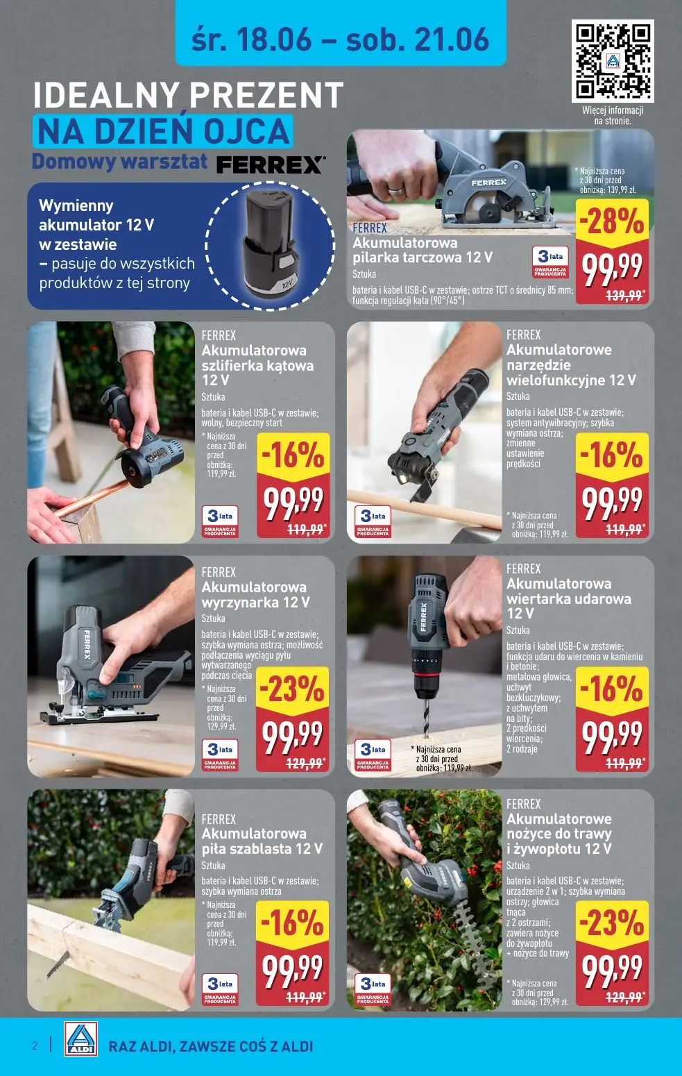 gazetka promocyjna ALDI Artykuły przemysłowe i tekstylia od środy i od soboty - Strona 2