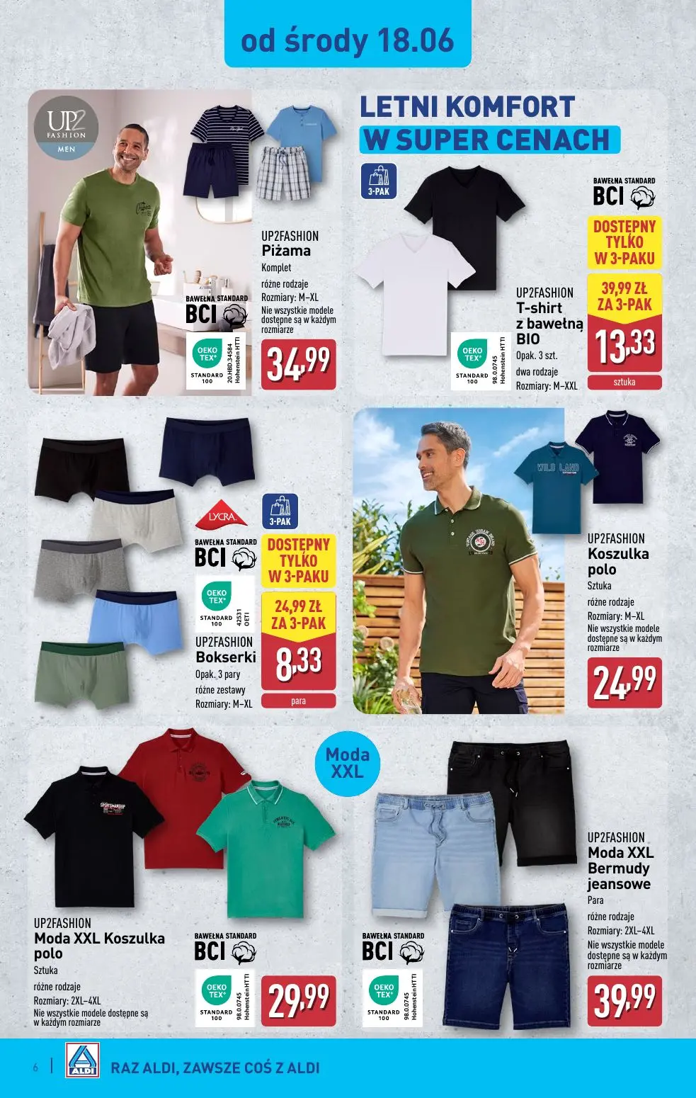 gazetka promocyjna ALDI Artykuły przemysłowe i tekstylia od środy i od soboty - Strona 6