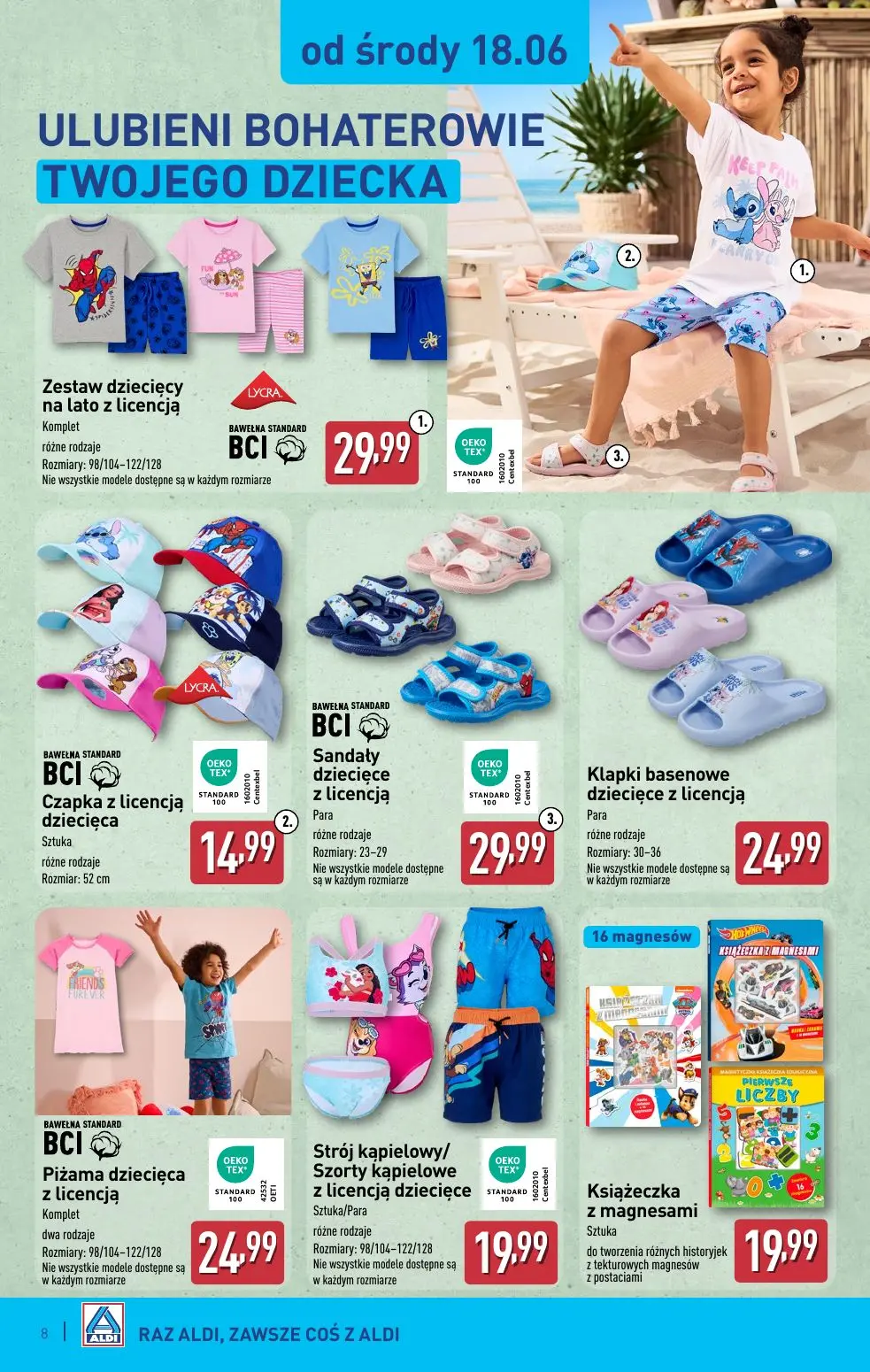 gazetka promocyjna ALDI Artykuły przemysłowe i tekstylia od środy i od soboty - Strona 8