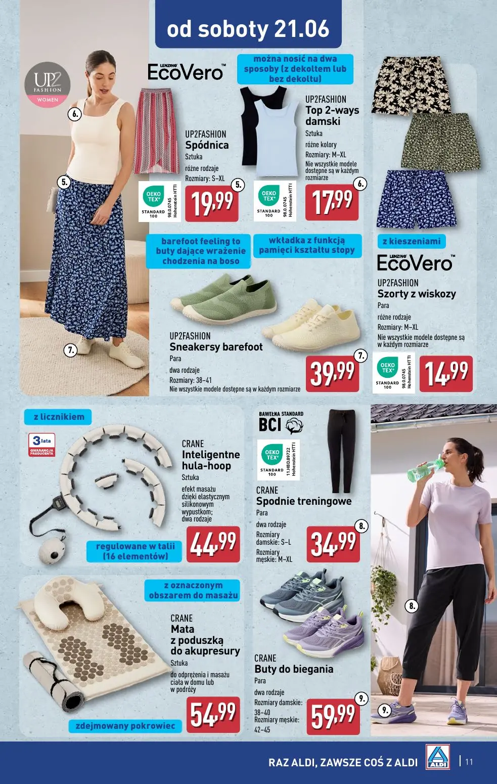 gazetka promocyjna ALDI Artykuły przemysłowe i tekstylia od środy i od soboty - Strona 11