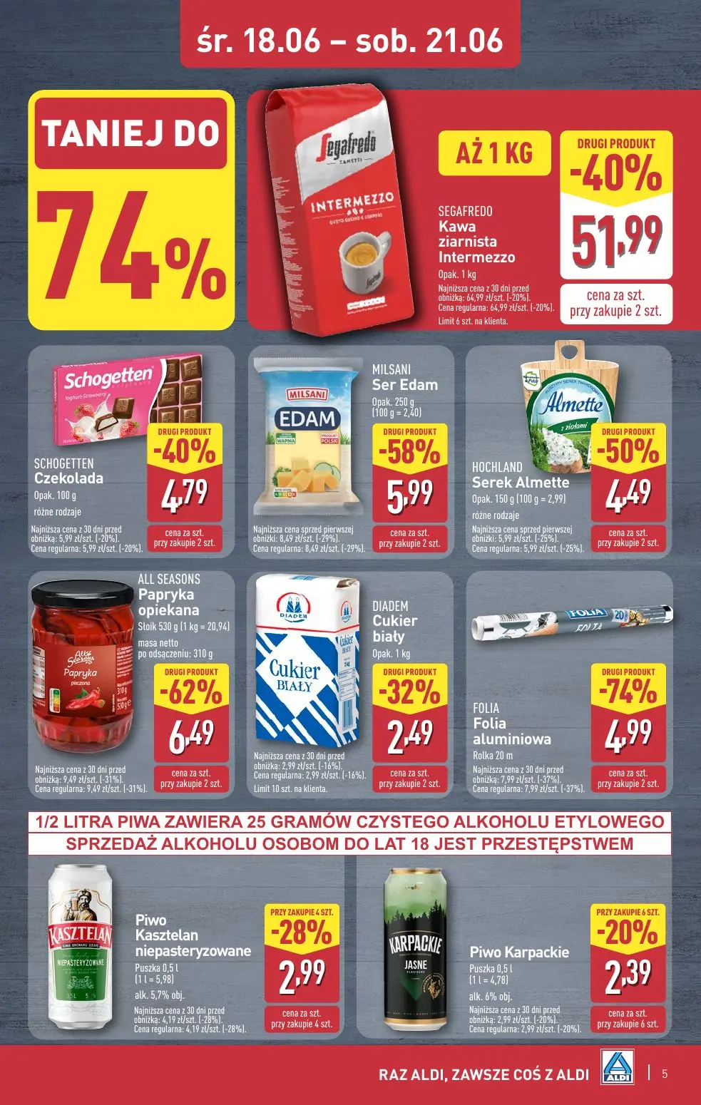 gazetka promocyjna ALDI Oferta na weekend już od środy - Strona 5