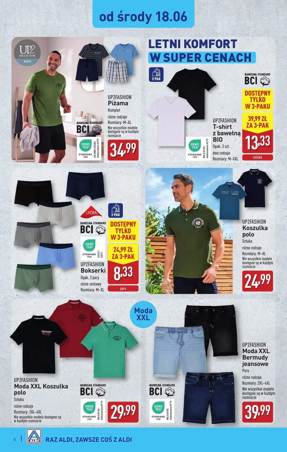 gazetka promocyjna ALDI Artykuły przemysłowe i tekstylia od środy i od soboty - Strona 6