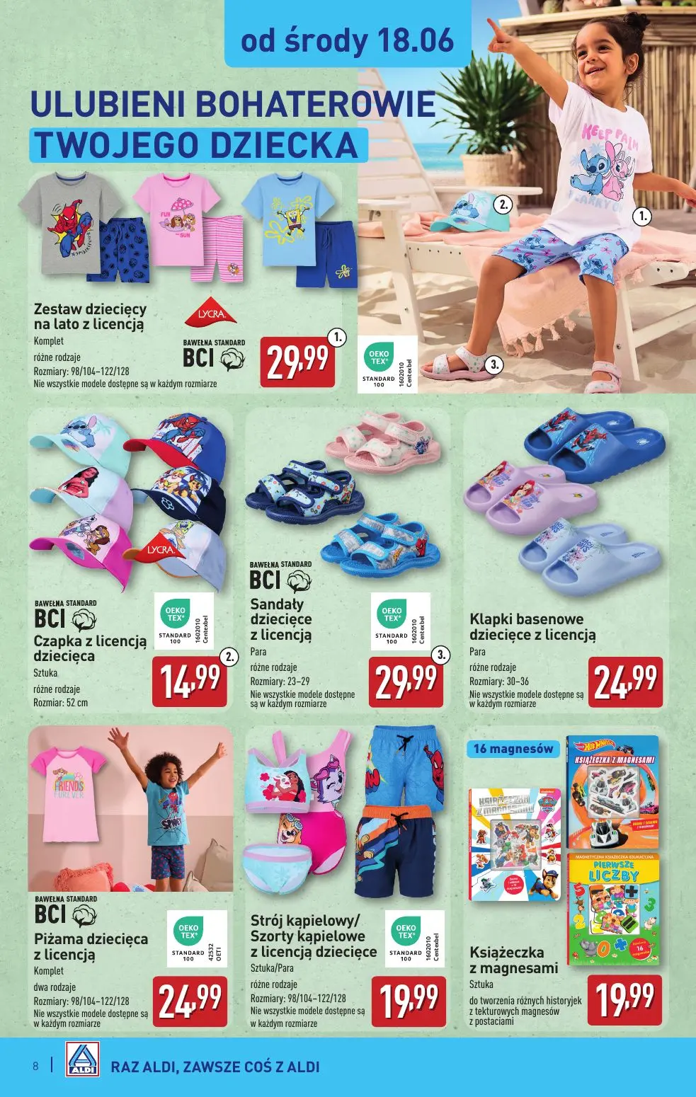 gazetka promocyjna ALDI Artykuły przemysłowe i tekstylia od środy i od soboty - Strona 8