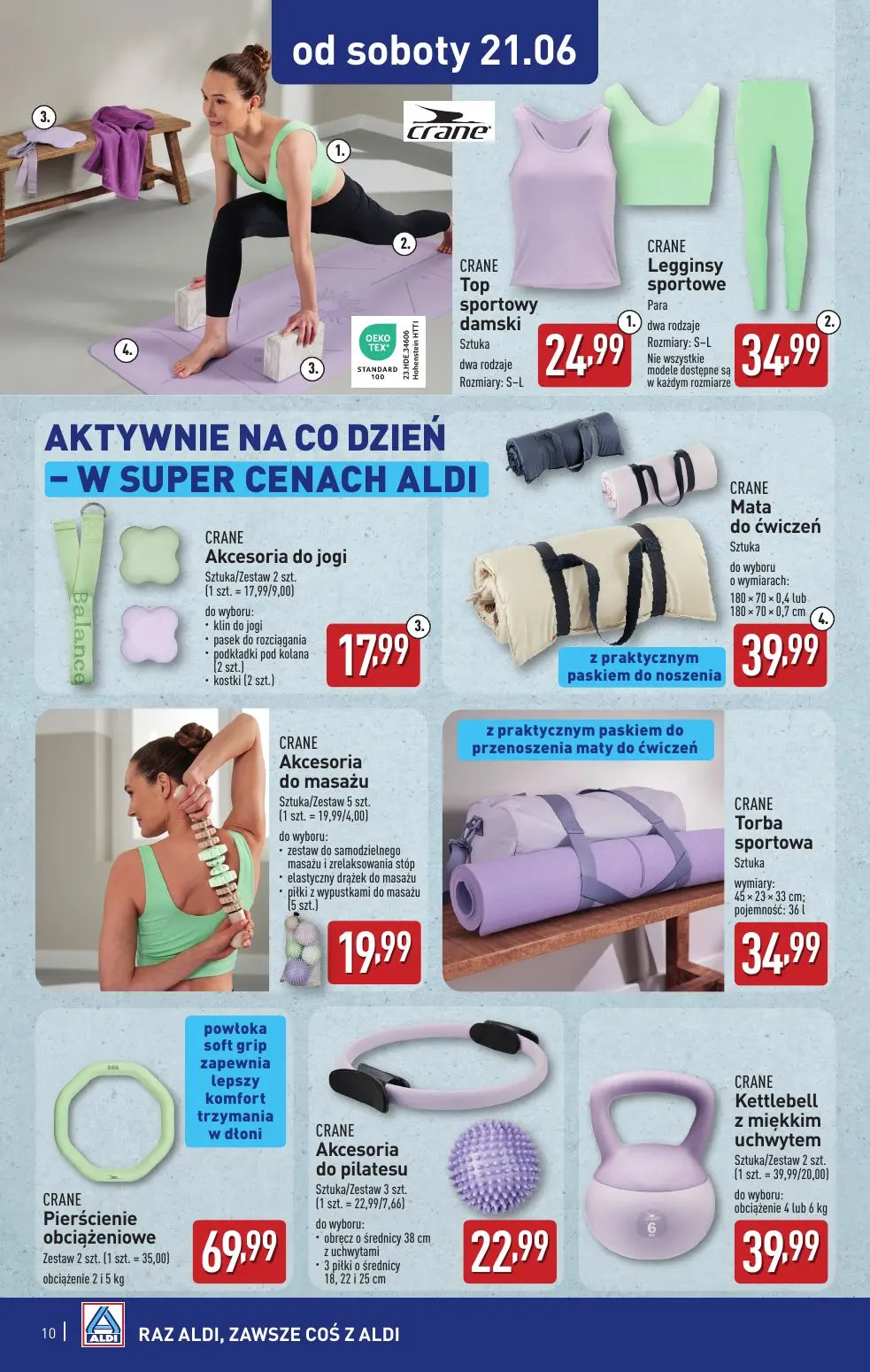 gazetka promocyjna ALDI Artykuły przemysłowe i tekstylia od środy i od soboty - Strona 10