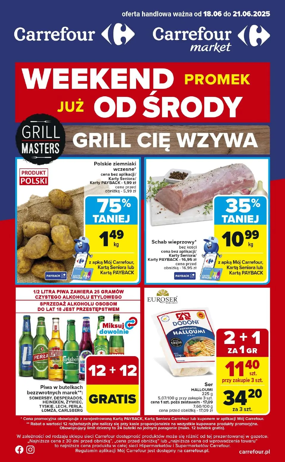 gazetka promocyjna Carrefour Weekend od środy - Strona 1