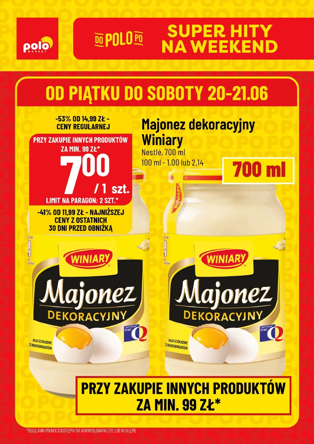 gazetka promocyjna POLOmarket Hity na WEEKEND - Strona 1