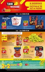 Gazetka promocyjna Biedronka, ważna od 2025-06-20 do 2025-06-21.