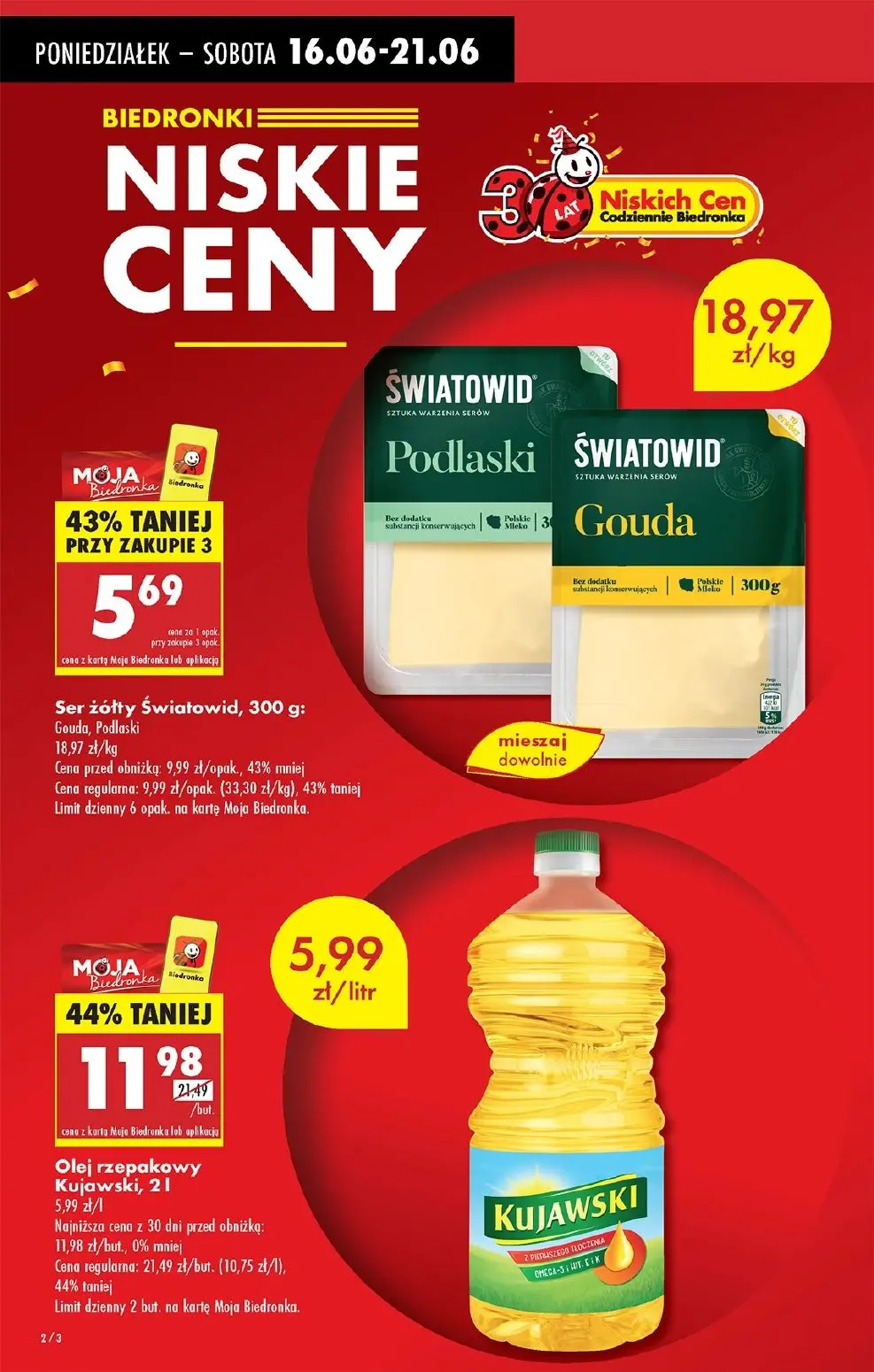 gazetka promocyjna Biedronka Od poniedziałku. Lada tradycyjna - Strona 4