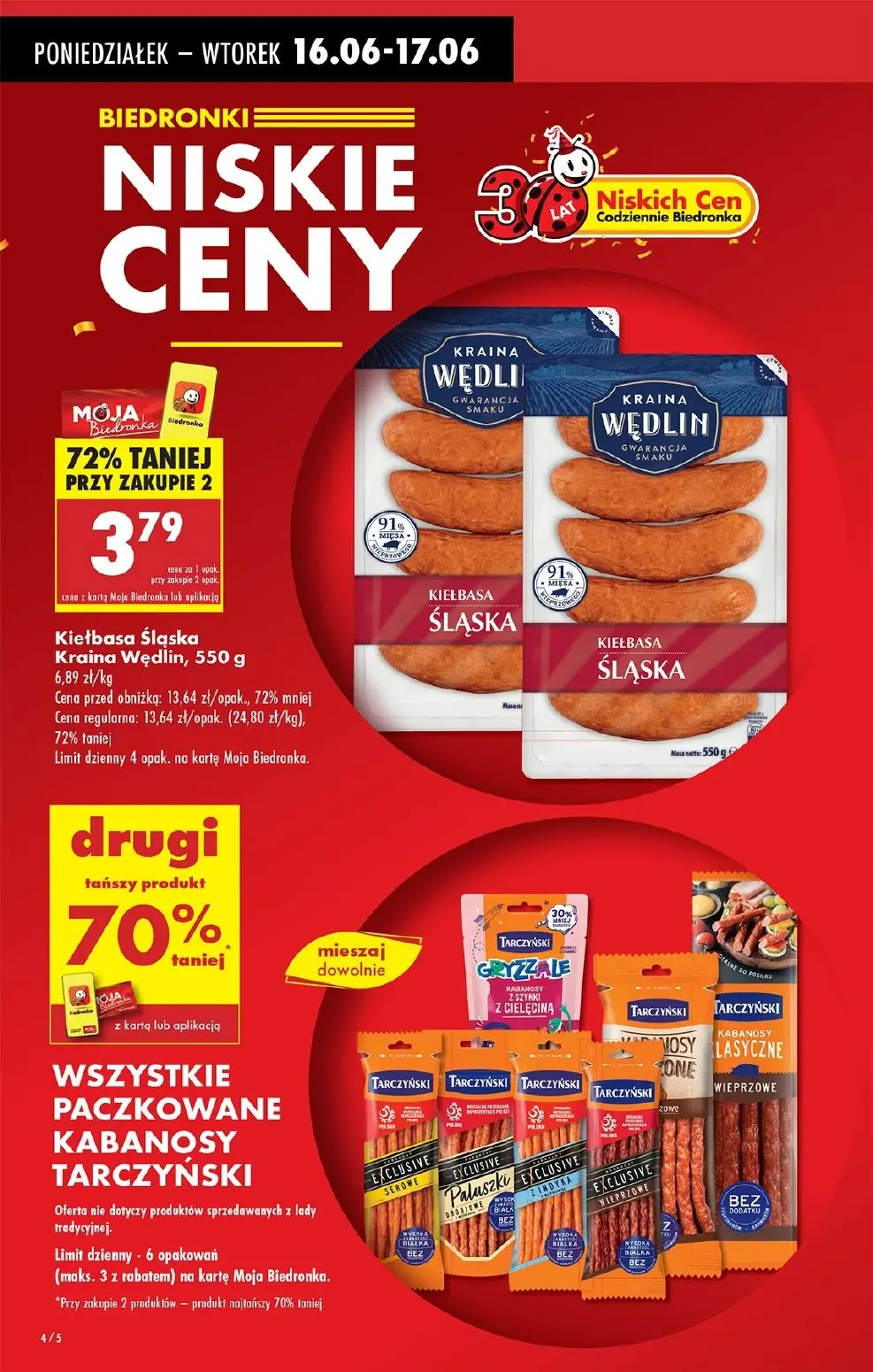 gazetka promocyjna Biedronka Od poniedziałku. Lada tradycyjna - Strona 6