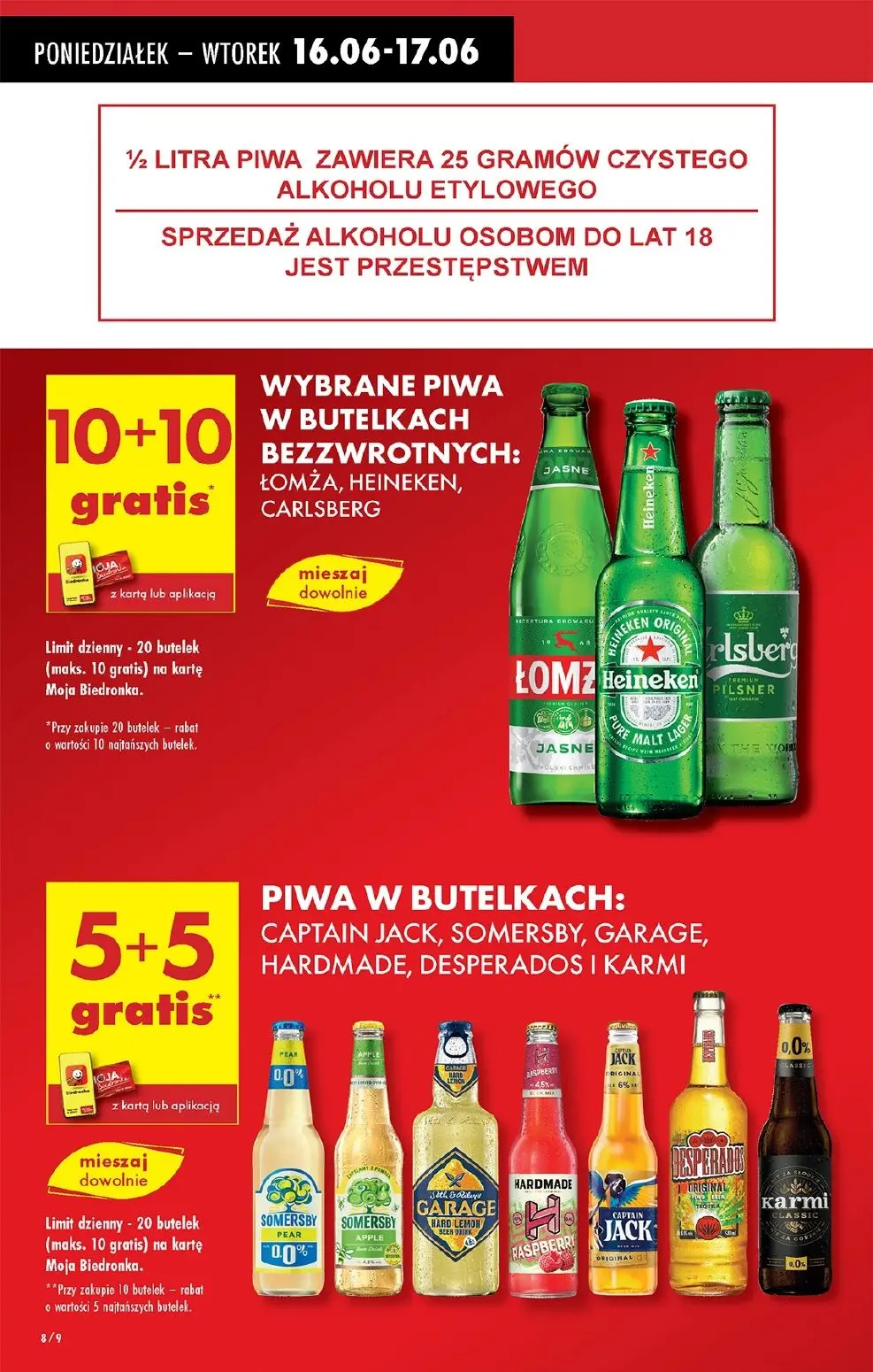 gazetka promocyjna Biedronka Od poniedziałku. Lada tradycyjna - Strona 10