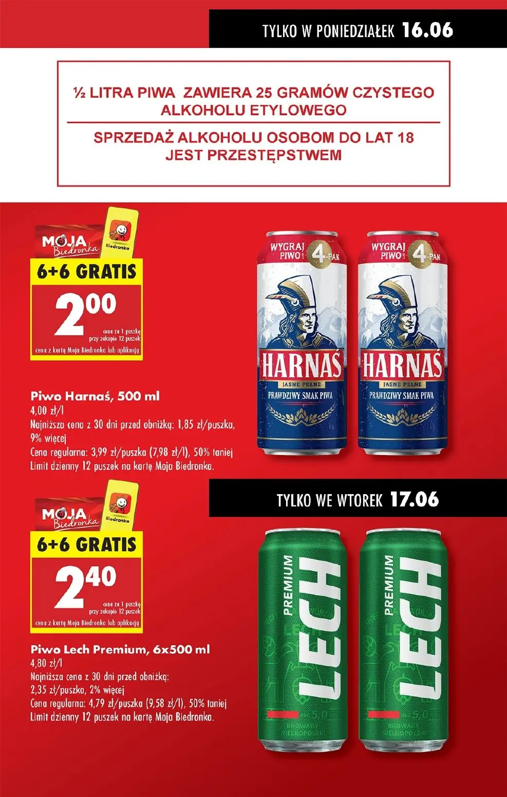 gazetka promocyjna Biedronka Od poniedziałku. Lada tradycyjna - Strona 11