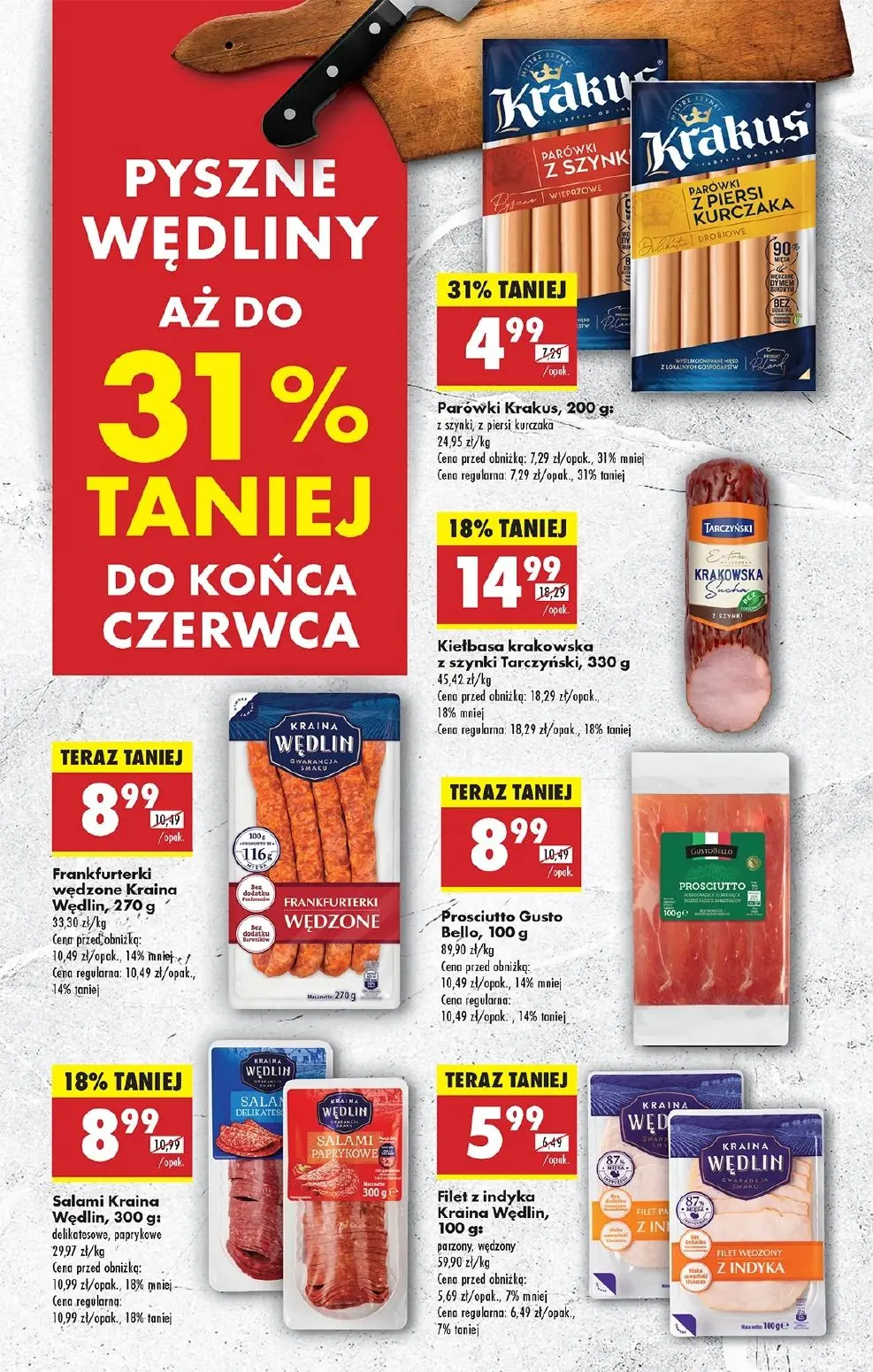 gazetka promocyjna Biedronka Od poniedziałku. Lada tradycyjna - Strona 30