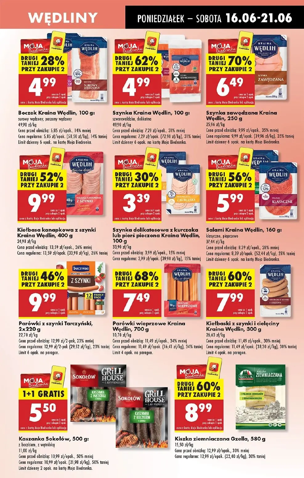 gazetka promocyjna Biedronka Od poniedziałku. Lada tradycyjna - Strona 31