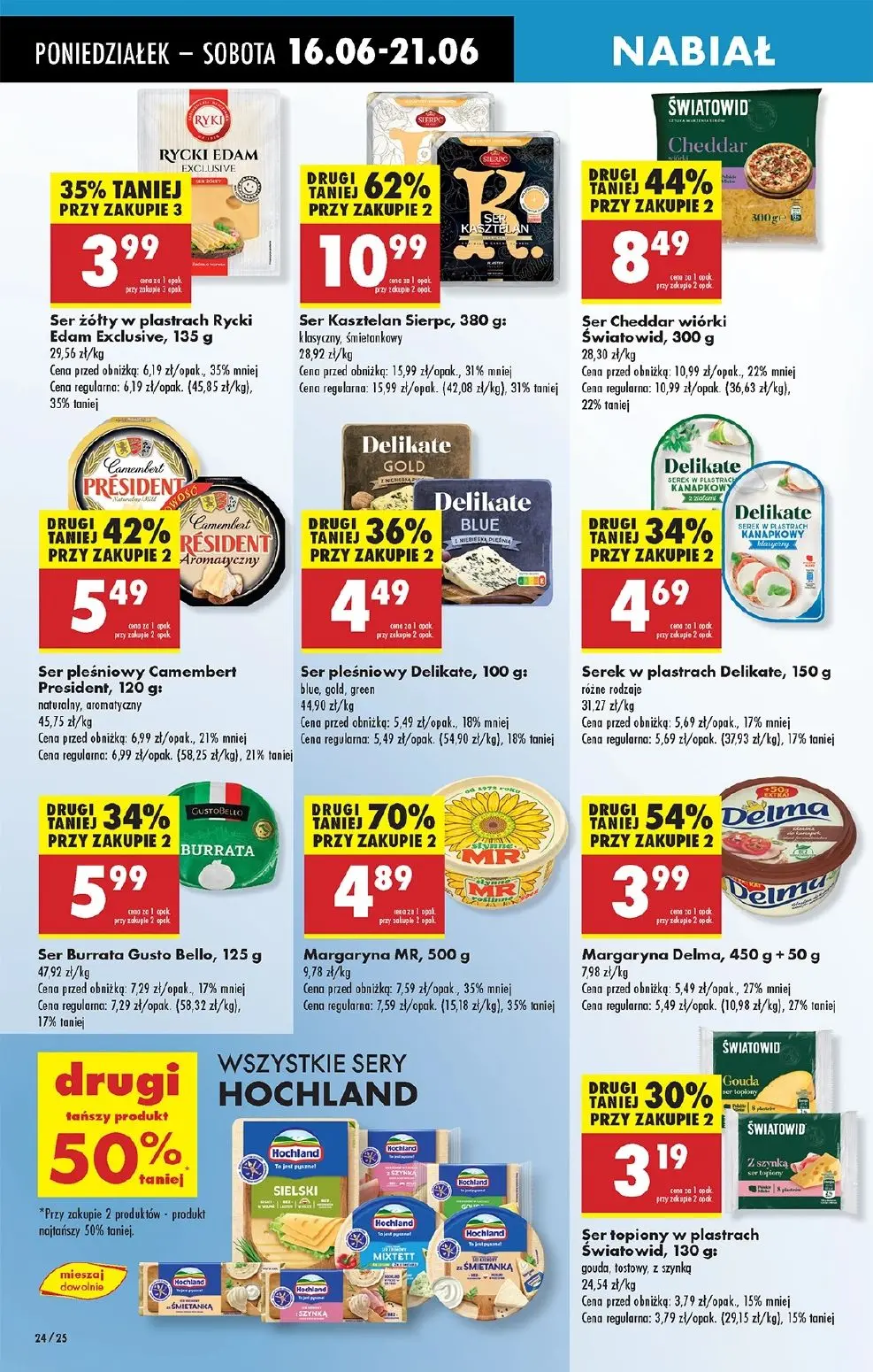 gazetka promocyjna Biedronka Od poniedziałku. Lada tradycyjna - Strona 34
