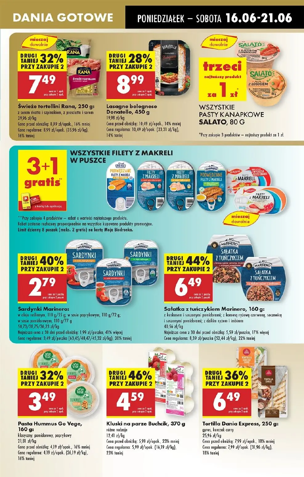 gazetka promocyjna Biedronka Od poniedziałku. Lada tradycyjna - Strona 37