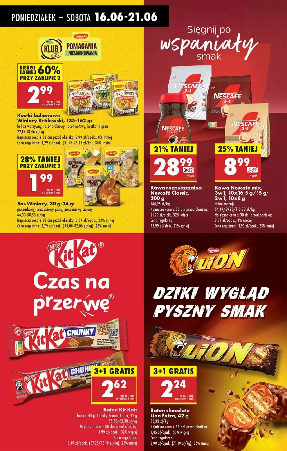 gazetka promocyjna Biedronka Od poniedziałku. Lada tradycyjna - Strona 48