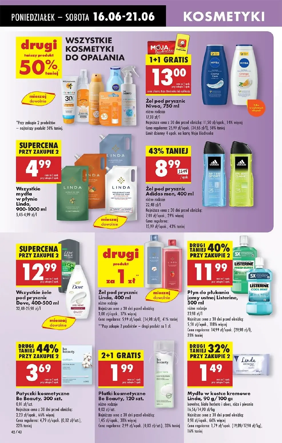 gazetka promocyjna Biedronka Od poniedziałku. Lada tradycyjna - Strona 58