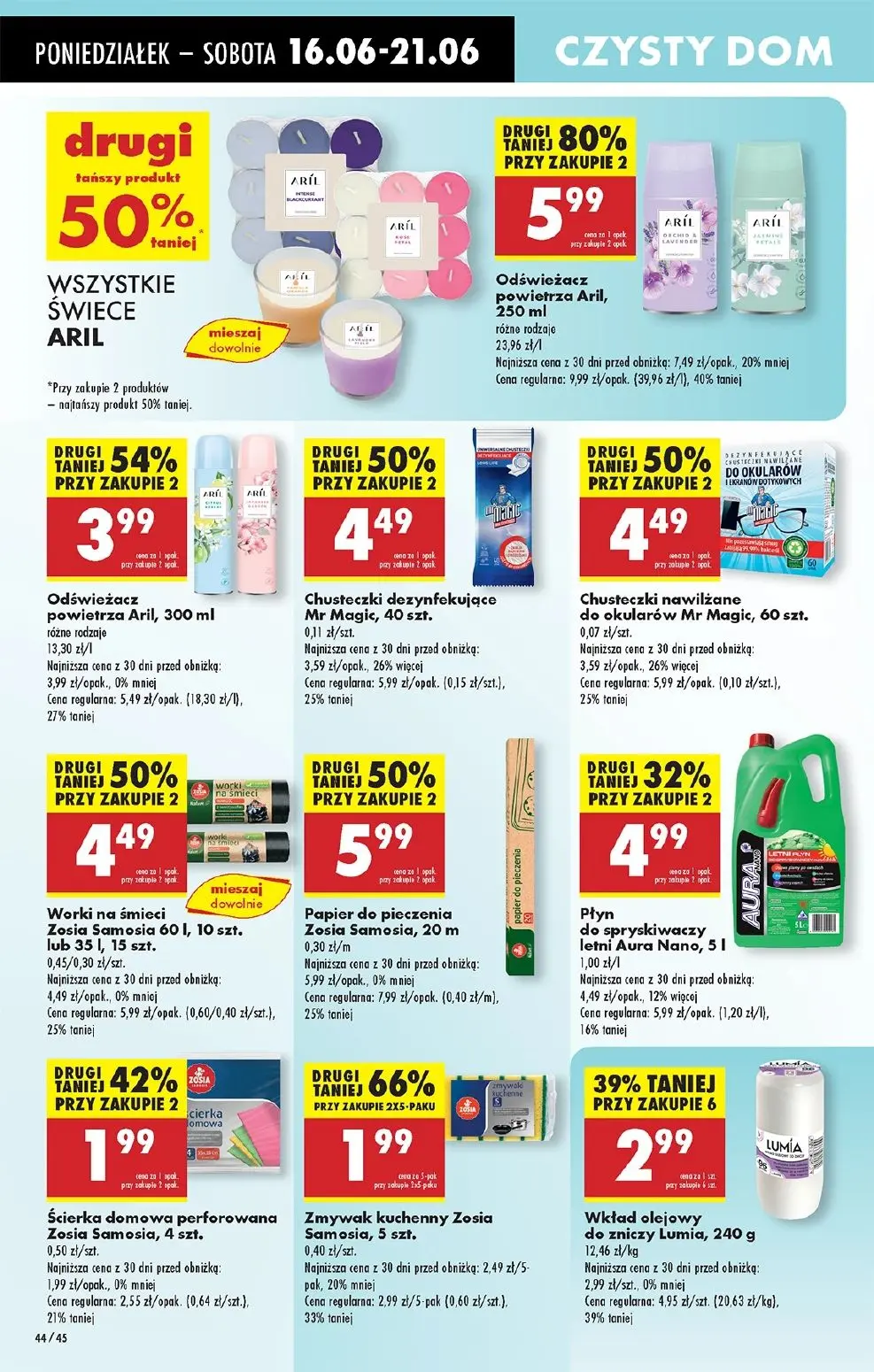 gazetka promocyjna Biedronka Od poniedziałku. Lada tradycyjna - Strona 64