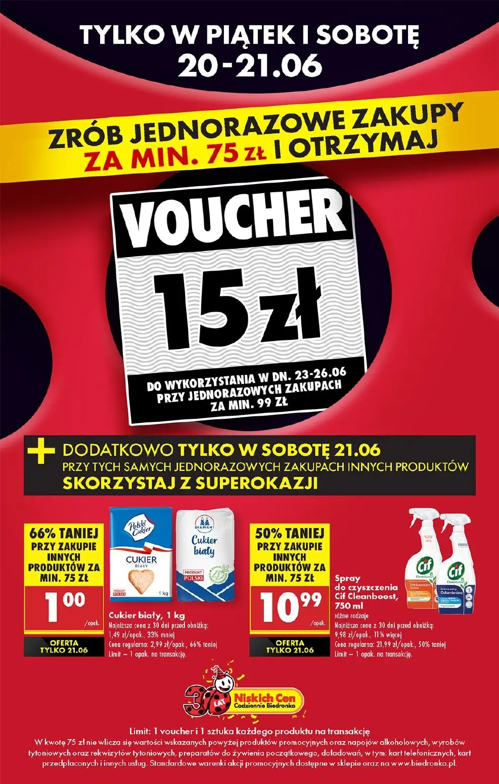 gazetka promocyjna Biedronka Najtańsza sobota - Strona 3