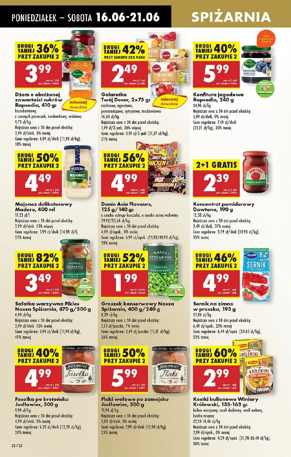 gazetka promocyjna Biedronka Od poniedziałku - Strona 46