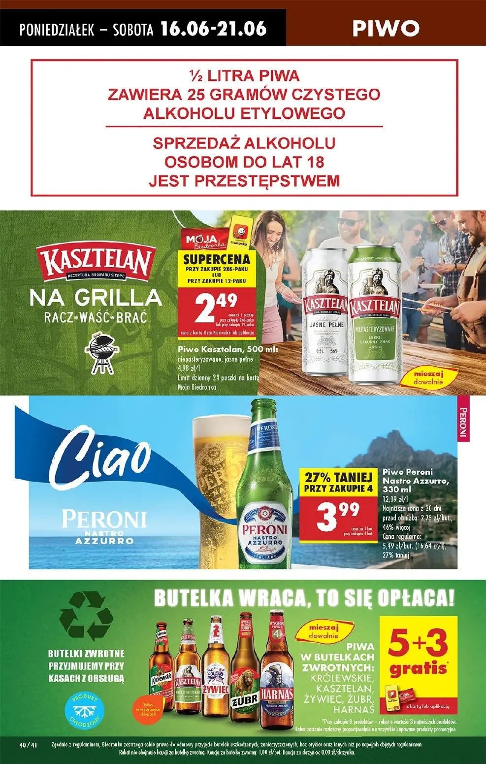 gazetka promocyjna Biedronka Od poniedziałku - Strona 58