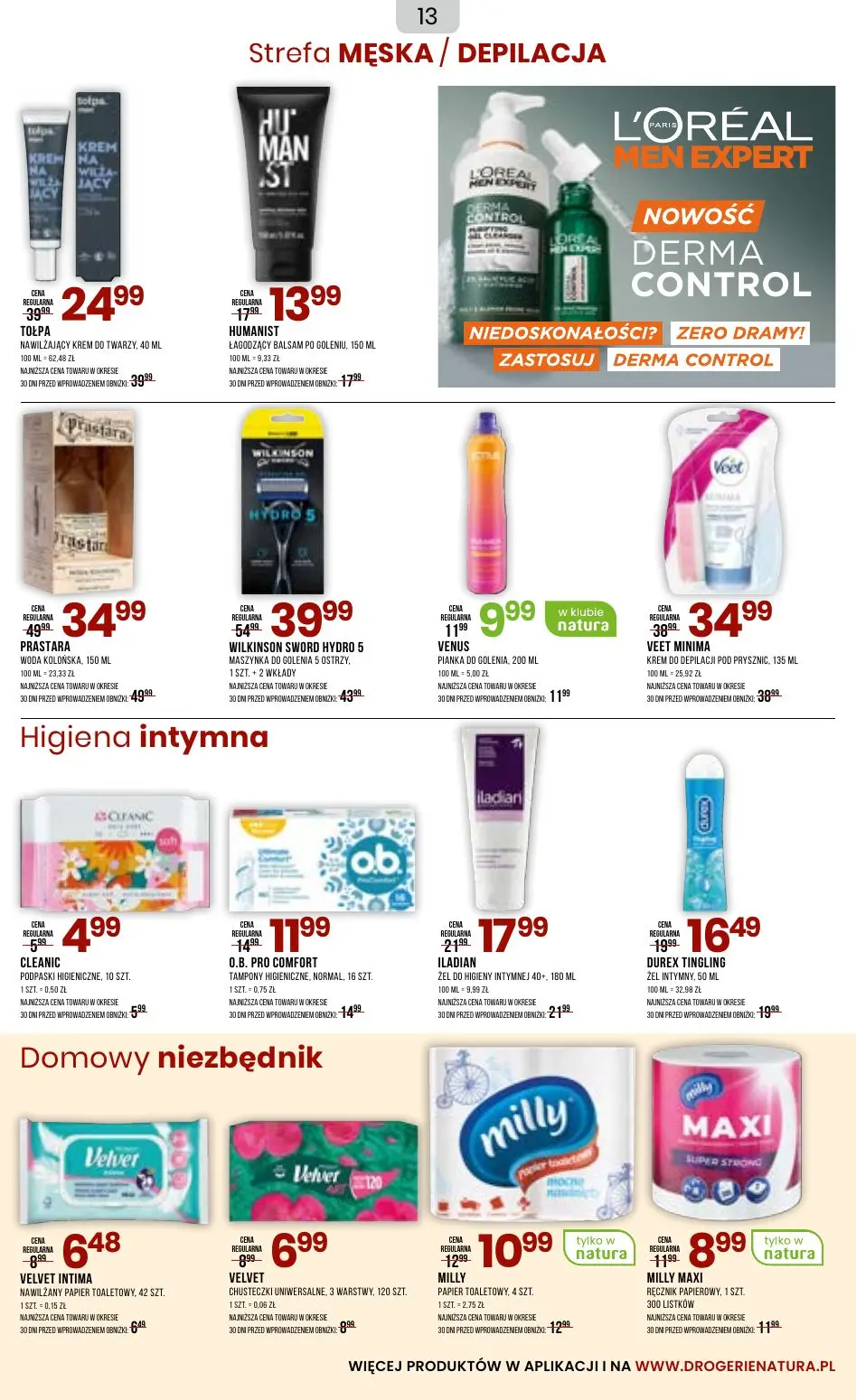 gazetka promocyjna Natura Eksperci od zdrowej skóry - Strona 13