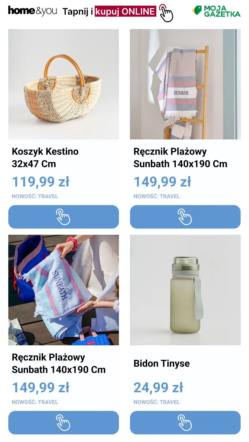 gazetka promocyjna home&you Wyrusz z nami w podróż 🏖️ - Strona 4