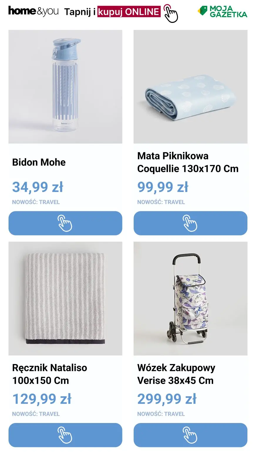 gazetka promocyjna home&you Wyrusz z nami w podróż 🏖️ - Strona 12