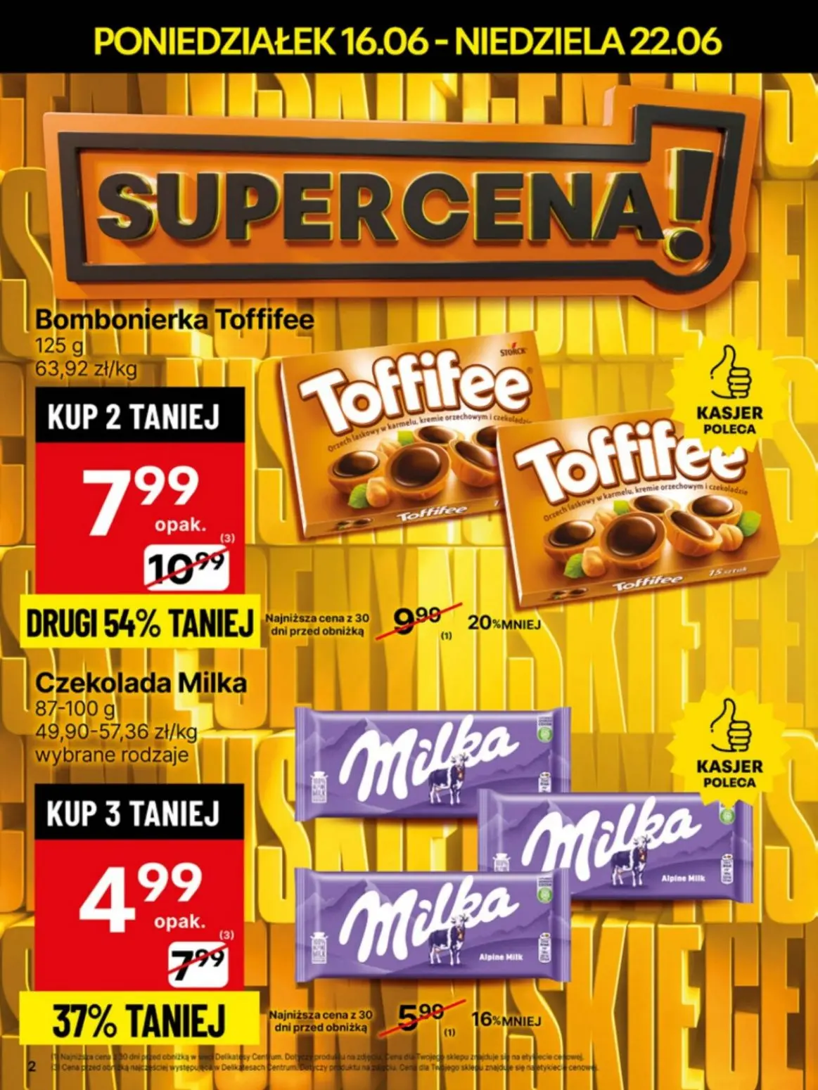 gazetka promocyjna Delikatesy Centrum Od poniedziałku - Strona 2