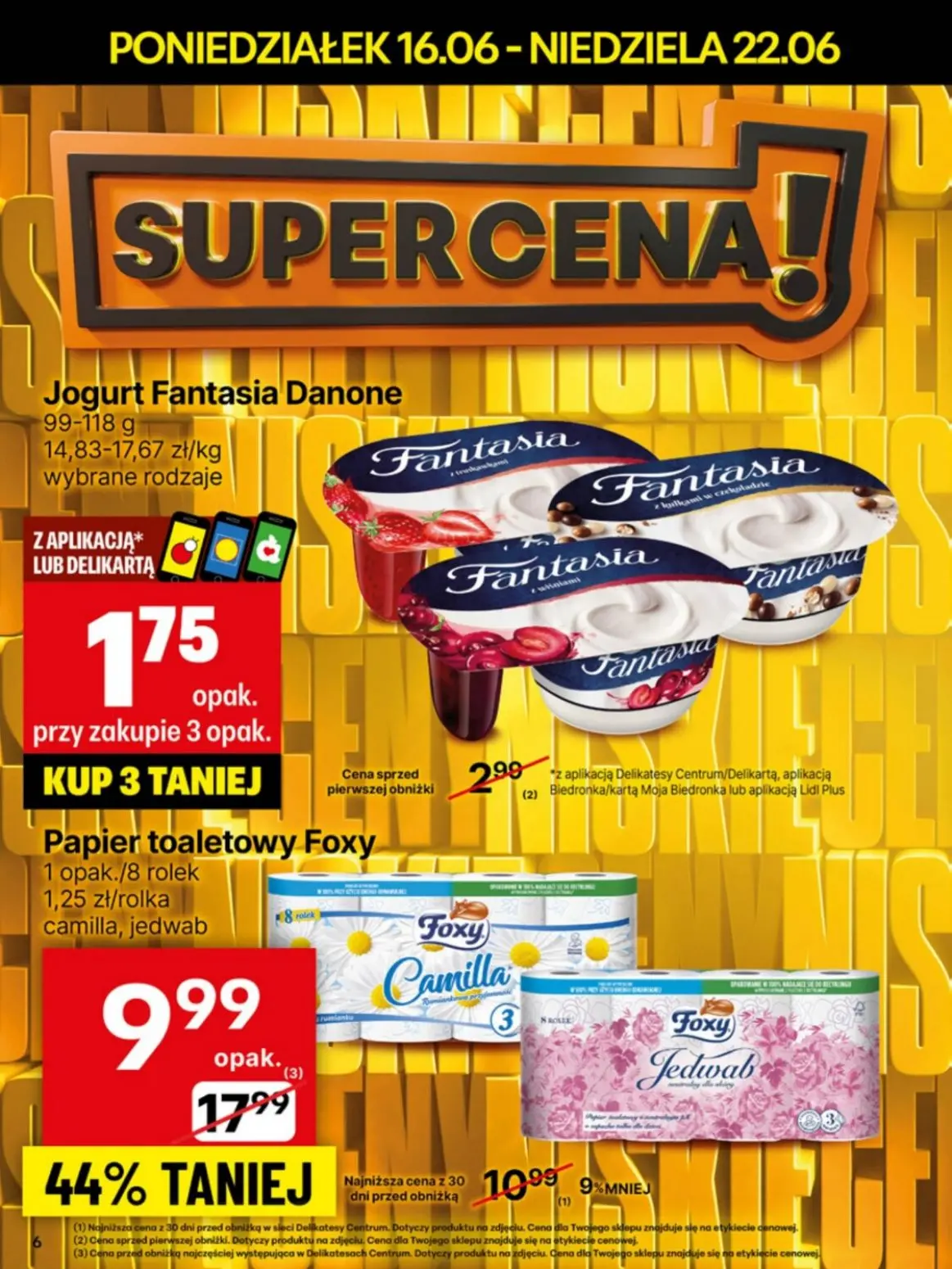 gazetka promocyjna Delikatesy Centrum Od poniedziałku - Strona 6