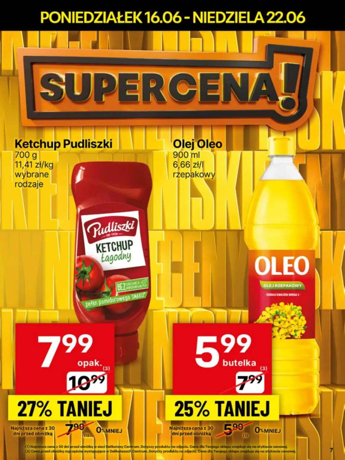 gazetka promocyjna Delikatesy Centrum Od poniedziałku - Strona 7