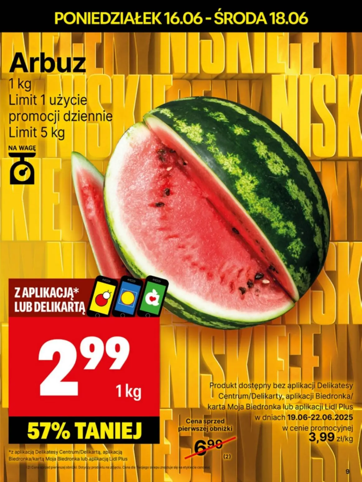 gazetka promocyjna Delikatesy Centrum Od poniedziałku - Strona 9