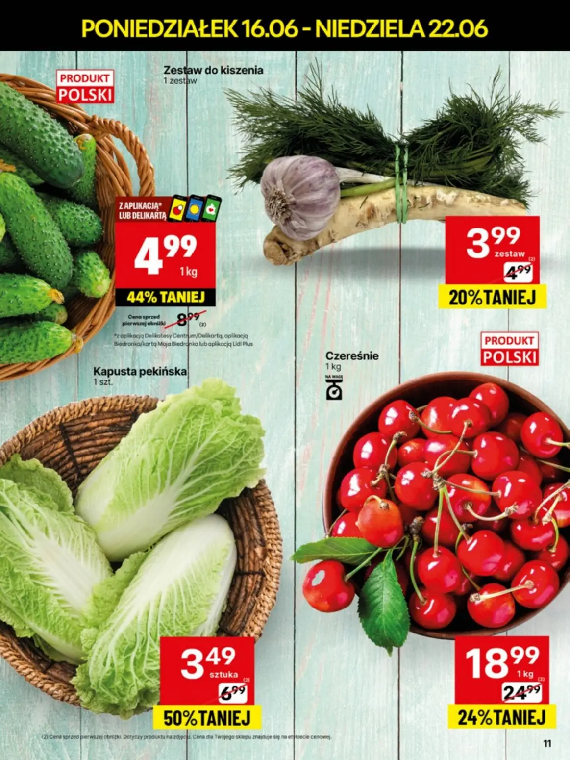 gazetka promocyjna Delikatesy Centrum Od poniedziałku - Strona 11