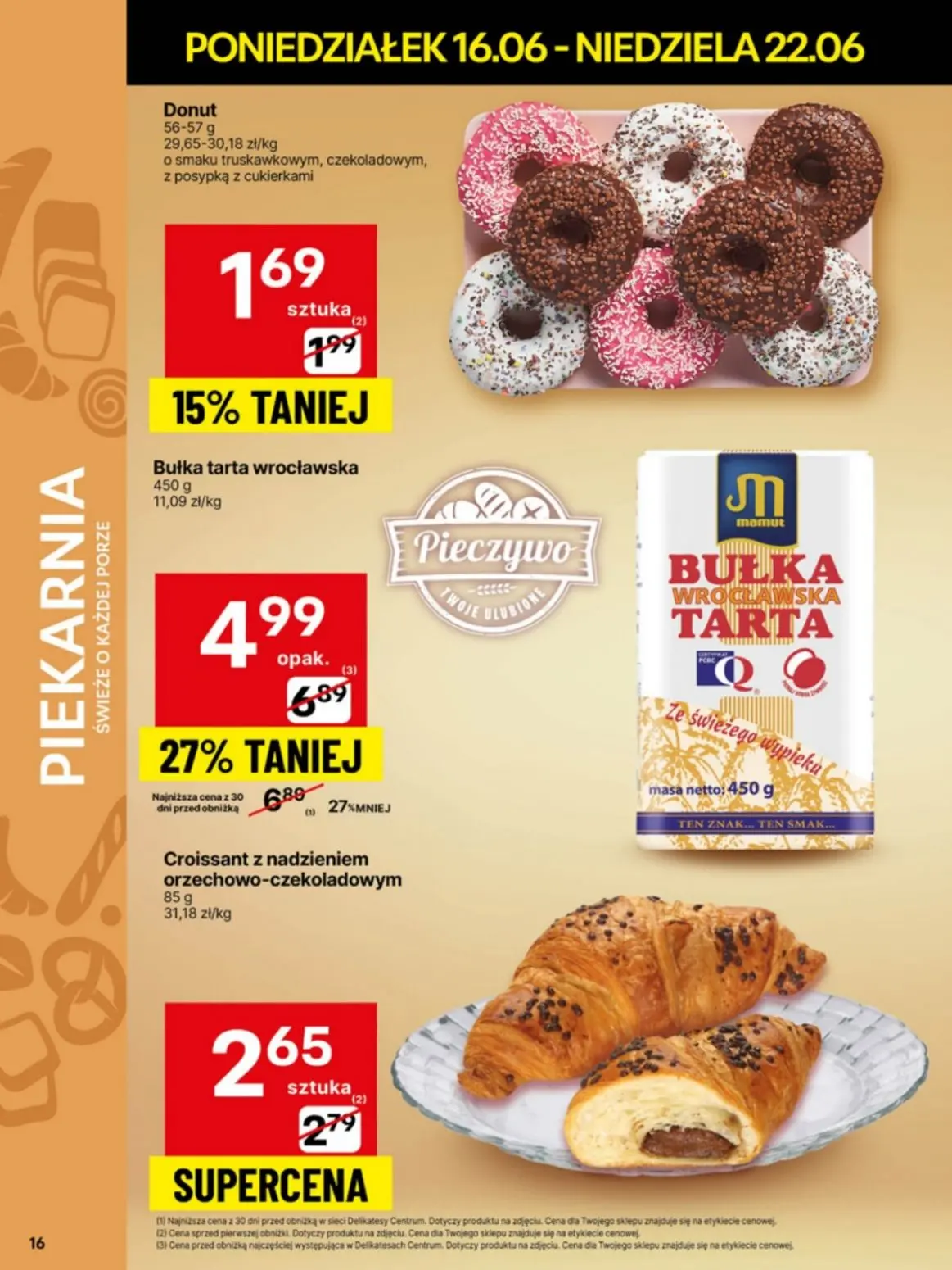 gazetka promocyjna Delikatesy Centrum Od poniedziałku - Strona 16