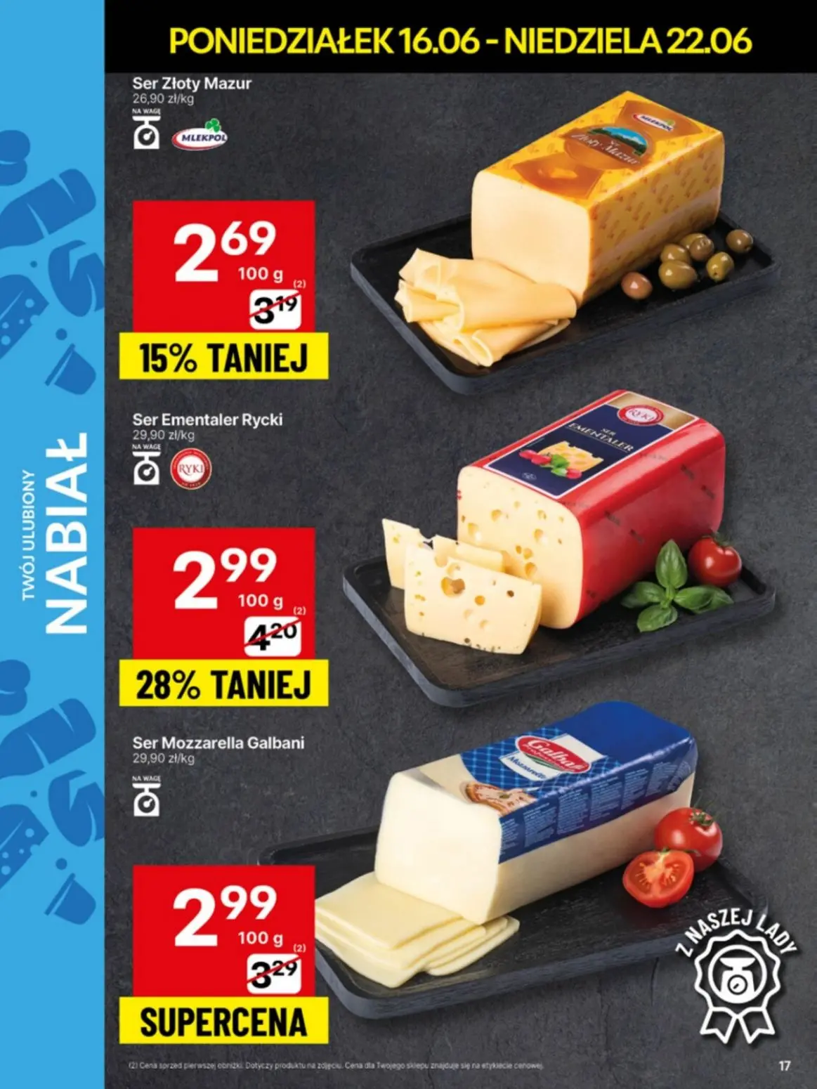 gazetka promocyjna Delikatesy Centrum Od poniedziałku - Strona 17