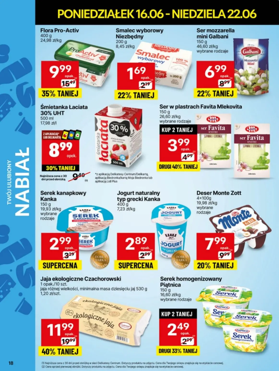 gazetka promocyjna Delikatesy Centrum Od poniedziałku - Strona 18