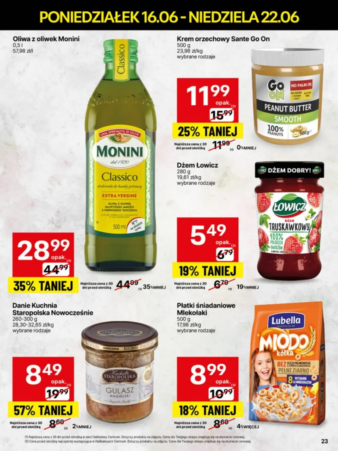 gazetka promocyjna Delikatesy Centrum Od poniedziałku - Strona 23